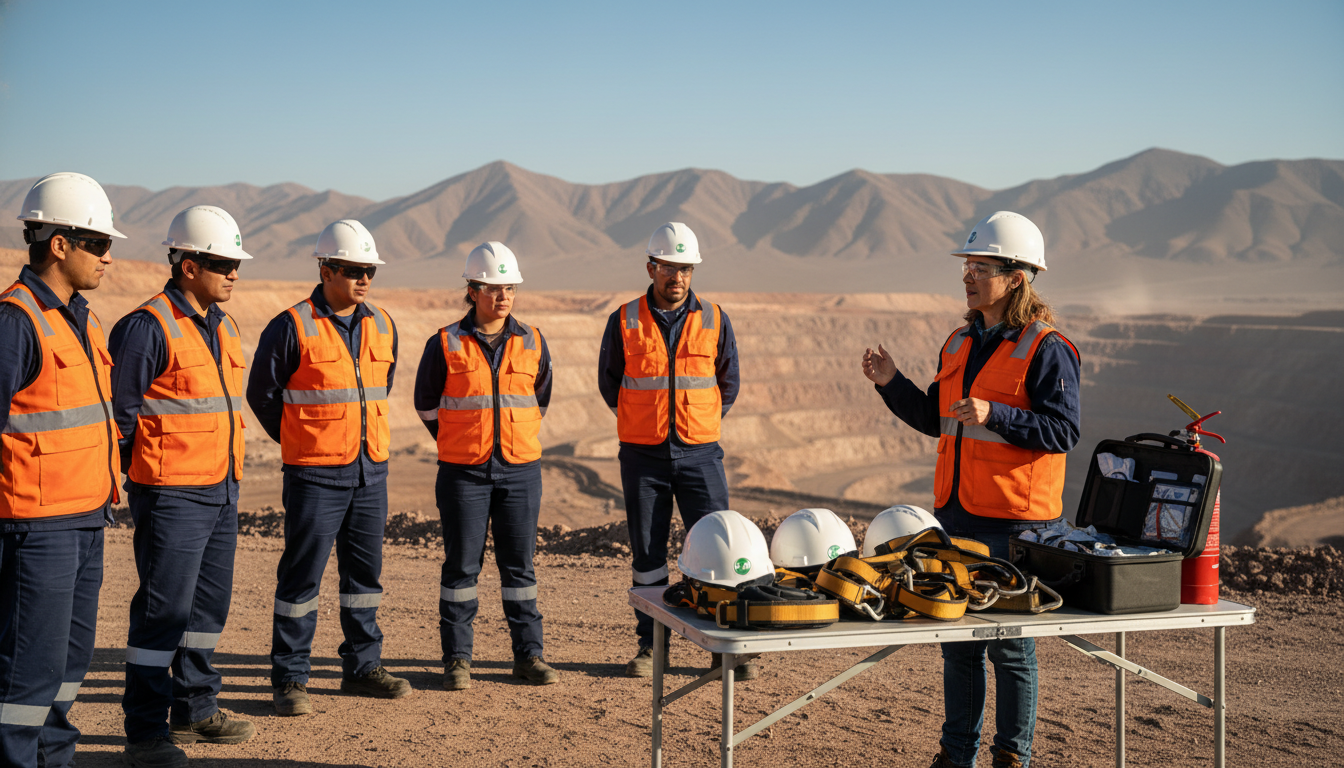 Capacitación HSE en operación minera del NOA argentino